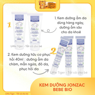 Kem Dưỡng Hữu Cơ Chống Hăm & Phục Hồi Dành Cho Bé Eau Thermale Jonzac Bébé 40ml - Kem dưỡng hữu cơ dưỡng da hàng ngày