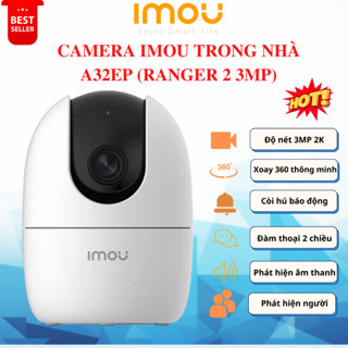 Camera WIFI XOAY 360 IMOU Ranger 2 A52P 5MP 3K - A32EP 3MP, Ranger RC Gọi Điện Trong Nhà Còi Hú Báo Động, chính hãng