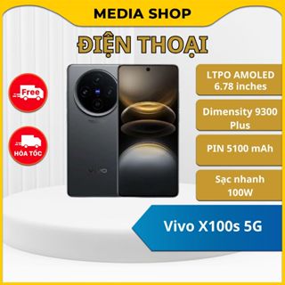  Điện thoại Vivo X100s 5G - Dimensity 9300 Plus   Bảo hành 12 tháng  - Giá rẻ - Mobilecity Media 