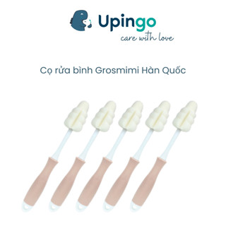  Tách Set  Bộ cọ mút rửa bình sữa Grosmimi Hàn Quốc mềm mại không xước bình 