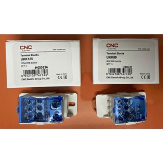   CNC  Cầu đấu chia dây điện hộp nối cáp 80A mã UKK80 và 125A mã UKK125 