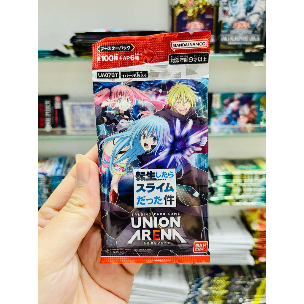 MUA 5 TẶNG 1 [ Chính Hãng ] Gói 8 thẻ union arena card nhân phẩm chuyển sinh slime rimuru milim