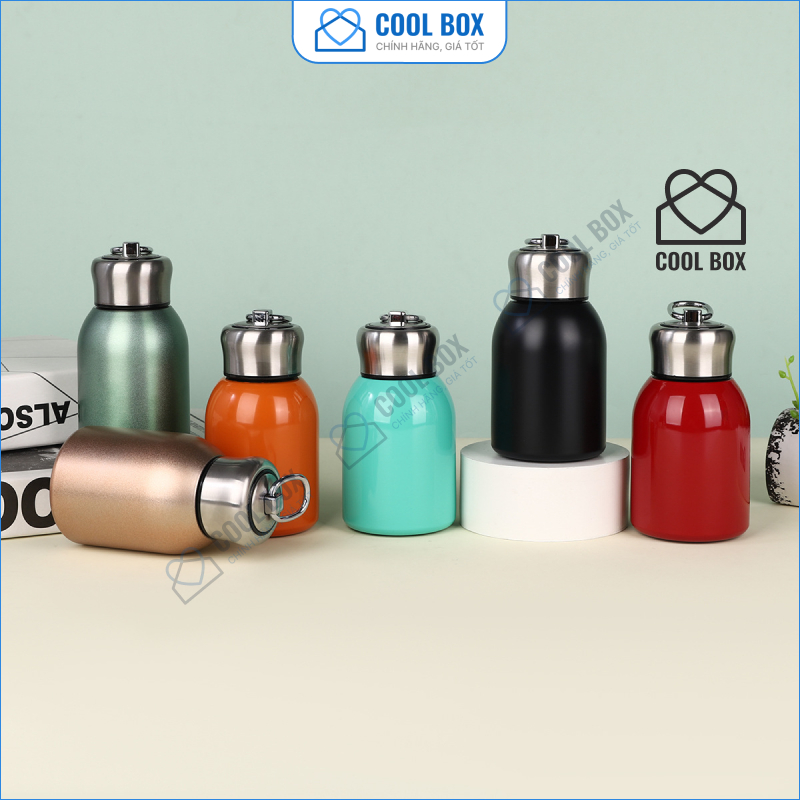 [Hàng đẹp] Bình giữ nhiệt cafe 300ml mini, nhỏ gọn dễ thương inox 304 an toàn có đế cao su hàng loại 1 đủ 8 màu | BigBuy360 - bigbuy360.vn