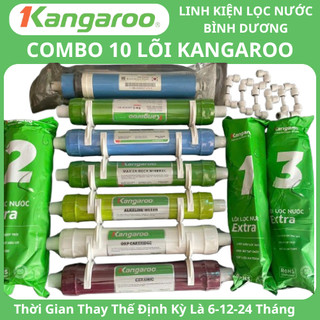  Combo 10 lõi lọc Kangaroo chính hãng dùng cho máy lọc nước Kangaroo KG10A3 KG99A KG109A KG10G5 