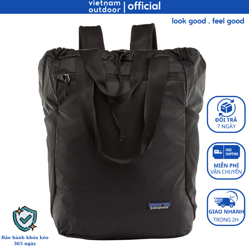 Balo Nam Nữ Dạng Tote PATAGONIA ULTRALIGHT BLACK HOLE® TOTE PACK 27L Trang Trọng Gọn Nhẹ Đựng Laptop