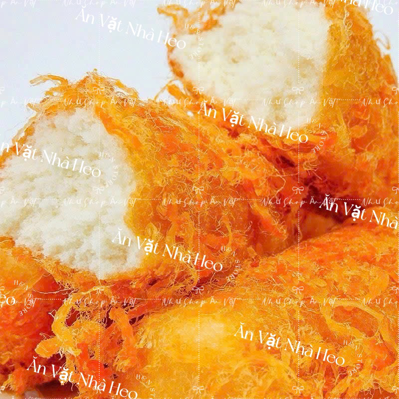 Bánh bông lan chà bông ( ruốc cây 1 cái )