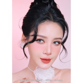 Lens tây không viền màu Xám/Nâu mã 193 kèm khay dụng cụ