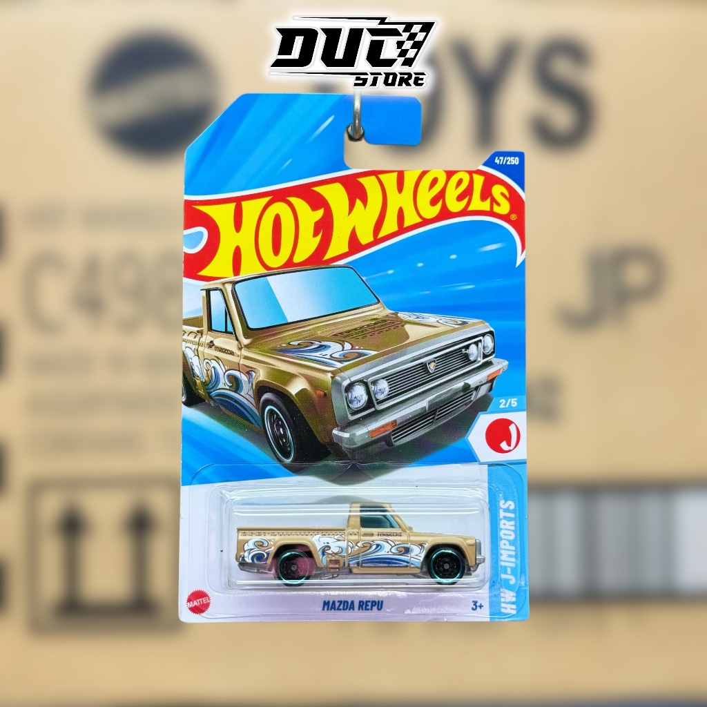 Ducstore Xe mô hình HYW98 Hot Wheels Mazda REPU - basic B case 2025