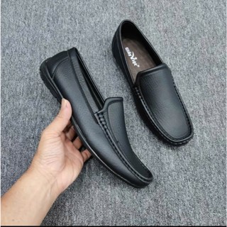 Giày lười nam da trơn đế khâu kiểu dáng lịch lãm sang trọng size 39 đên 44 (CLRK)