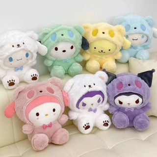 Gấu Bông Hottrend 20 25 CM Nhiều Mẫu Dễ Thương Kuromi Cinnamol Pochaco Melody