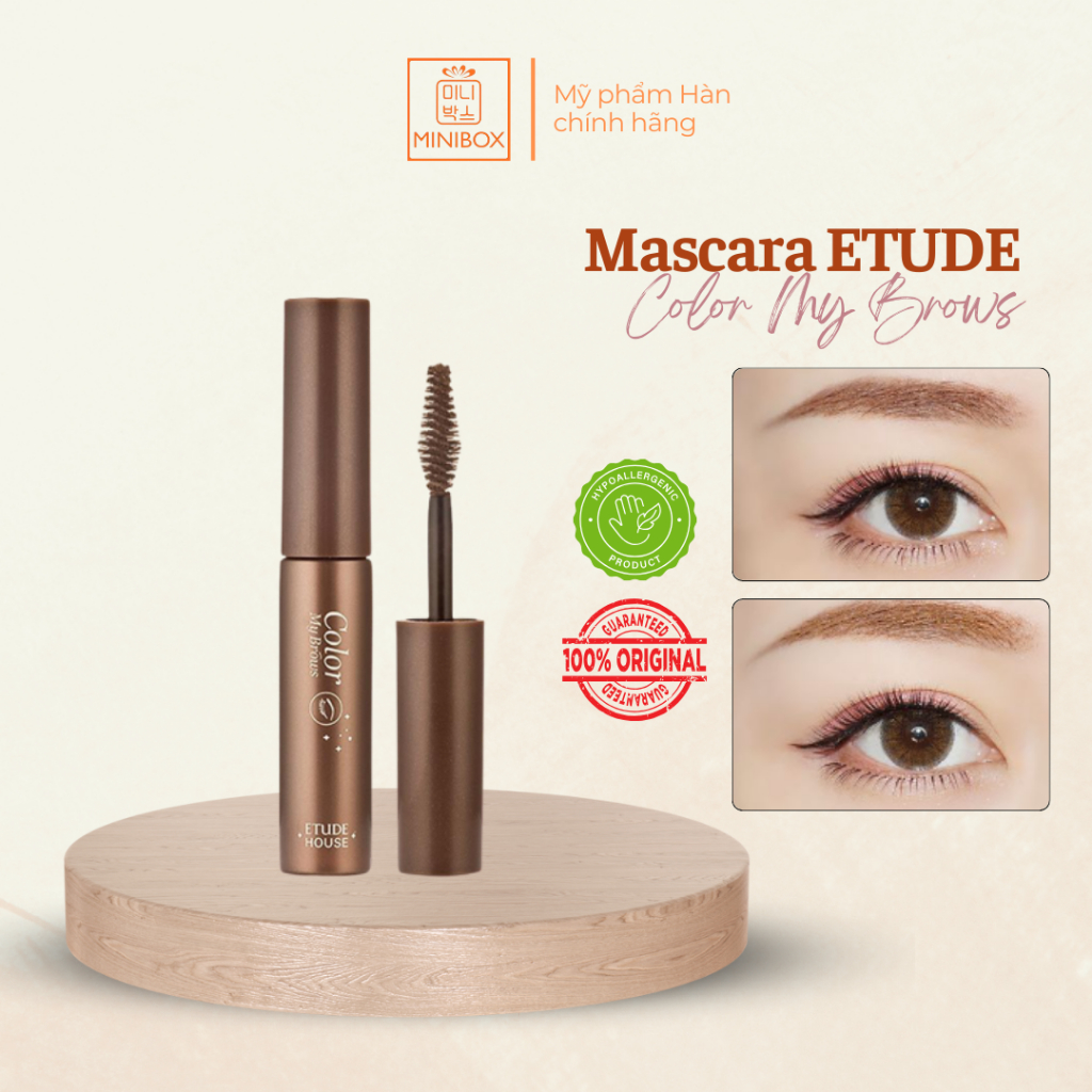(BILL HÀN) Mascara Mày ETUDE Color My Brows 4.5g, 6g