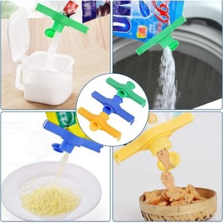 Kẹp Miệng Túi Bảo Quản Thực Phẩm Có Nắp Mở Rót Tiện Lợi