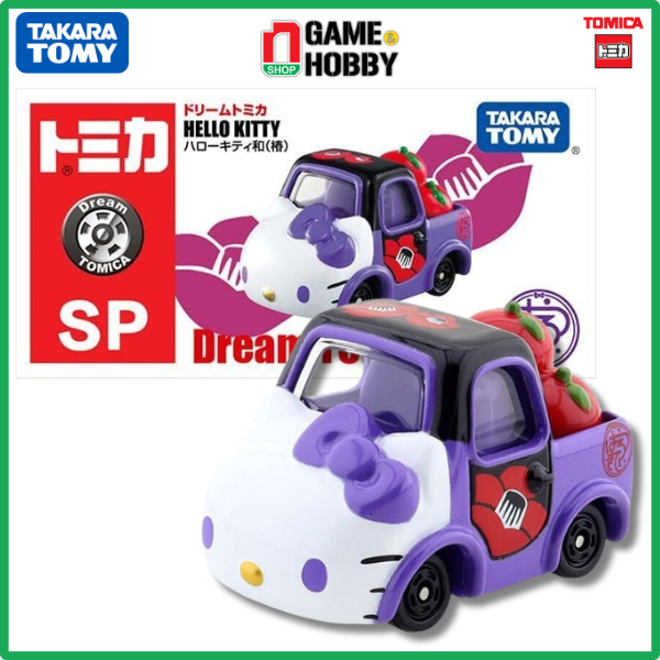 ĐỒ CHƠI MÔ HÌNH XE DREAM TOMICA SP HELLO KITTY NAGOMI CAMELLIA CHÍNH HÃNG TAKARA TOMY