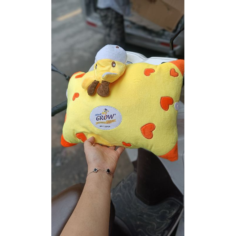 💁🧸 Gối đi xe máy hươu cho bé 2in 1 mềm mịn