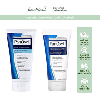 [Bill Mỹ] Sữa rửa mặt giảm mụn PanOxyl Acne Wash Benzoyl Peroxide 4% & 10% Maximum Strength