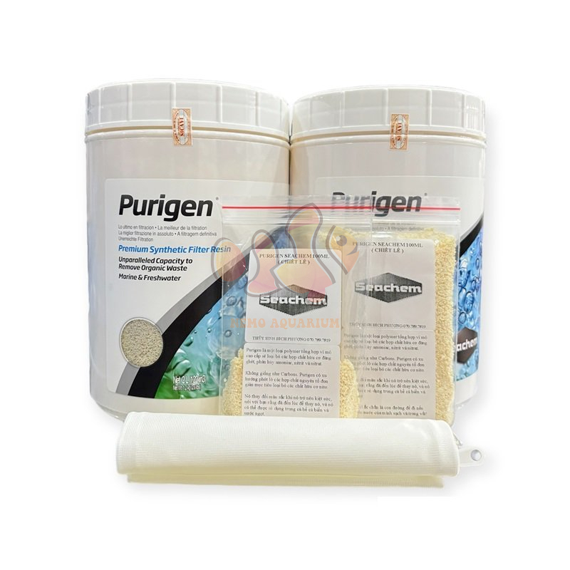 SEACHEM PURIGEN CHIẾT LẺ TÚI 50ML, 100ML, 200ML - VẬT LIỆU LỌC CAO CẤP XỬ LÝ NƯỚC