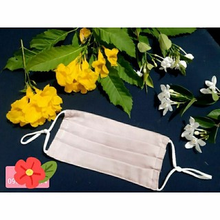 khẩu trang lụa, khẩu trang vải, lụa satin Cô Ba