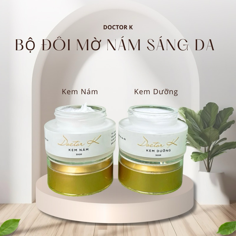 BỘ ĐÔI MỜ NÁM SÁNG DA DOCTOR K ( HT store HCM )