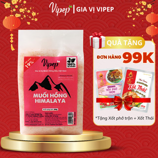Muối Hồng Himalaya Xay Nhuyễn Vipep Túi 250g - Gia vị Vipep