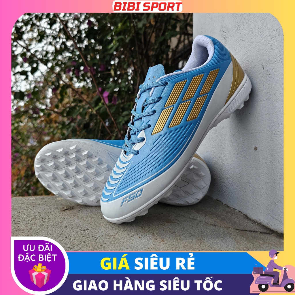[TẶNG 3 QUÀ] Giày Đá Bóng F50 PRO ATOM Đệm EVA [Tặng Lót Giày + Tất Dệt Kim+ Băng Cuốn] - Khâu Full 