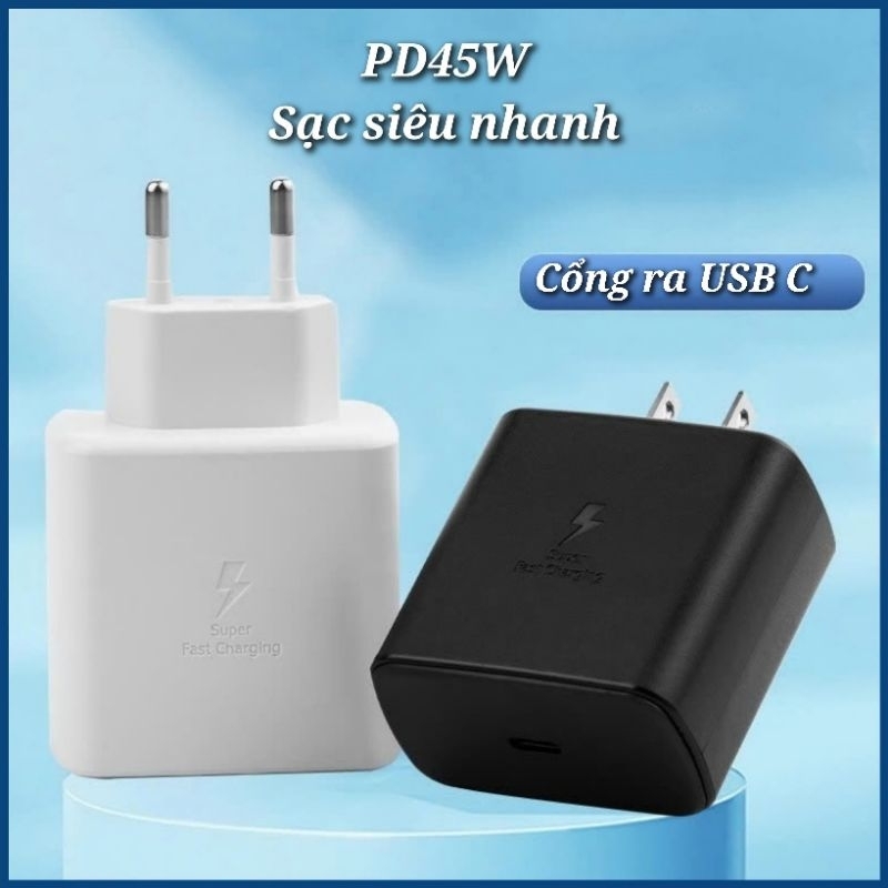 Củ Sạc Siêu Nhanh 45W SS USB C