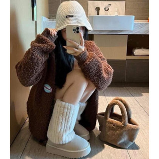 Giày Bốt Tuyết Lông Milky Dành Cho Nữ Mùa Đông Đế Dày Nâng Cao Ống Cao - HẢI ANH SHOES