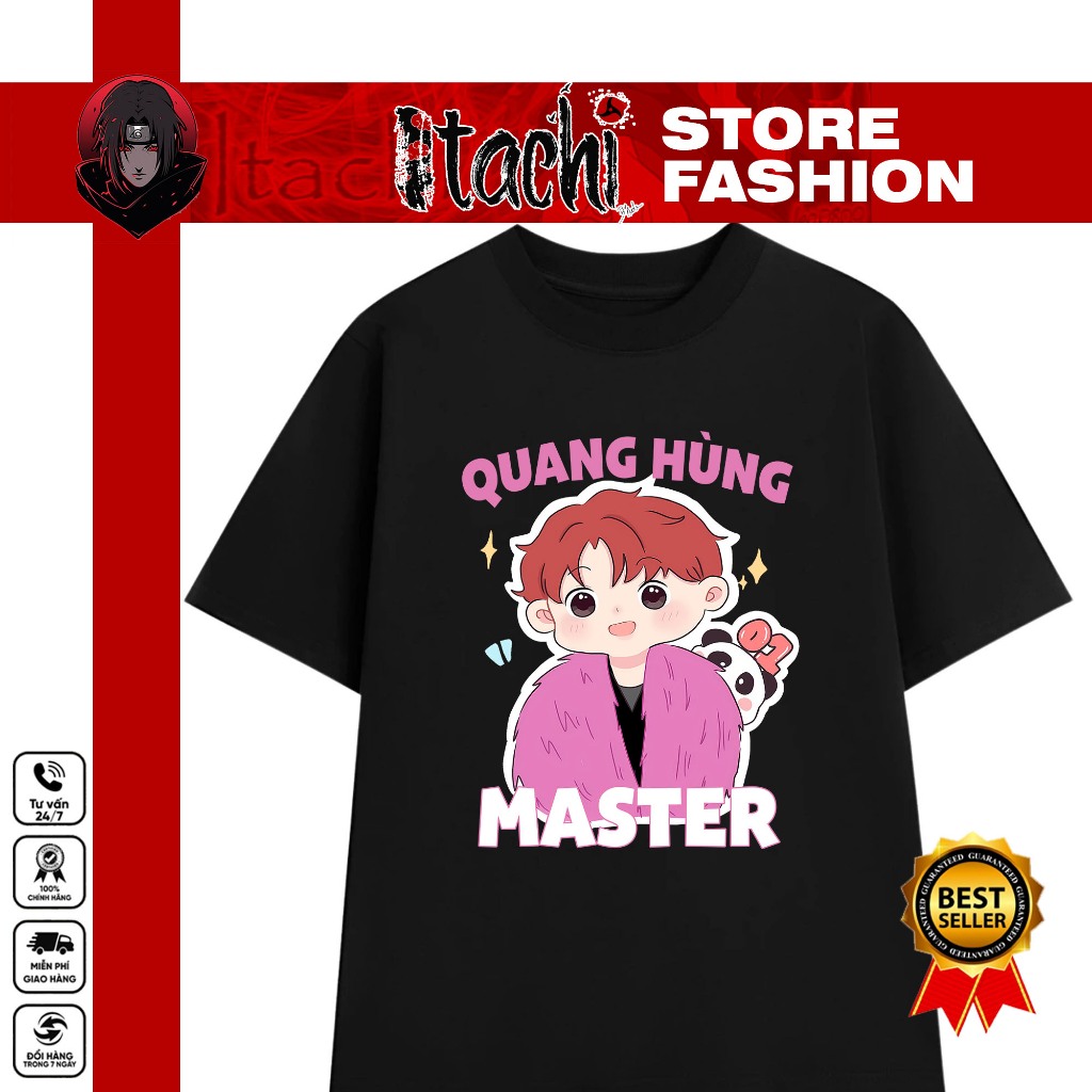 Áo thun  Quang Hùng Masterd chibi anh trai say hi cực chất