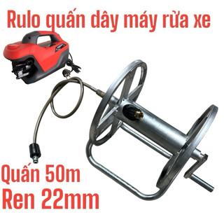  Rulo quấn dây cho máy rửa xe gia đình ren 22mm máy đầu kéo curoa ren 14 mm 