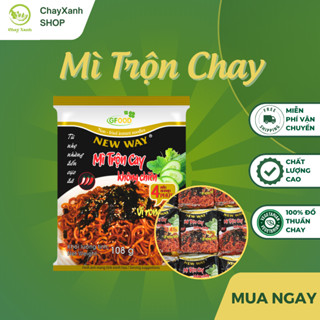 Mì Trộn Tương Đen New Way Đóng Gói Vị Rong Biển, Mì Chay Không Chiên Trộn Sốt Hàn Quốc Vị Cay Tùy Chỉnh - Chayxanhshop