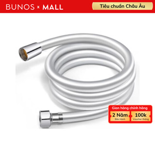 Dây cấp nước vòi sen BUNOS 1.5m chất liệu nhựa PVC cao cấp
