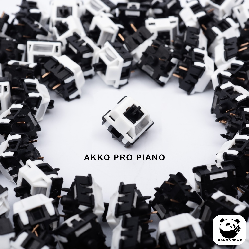 Switch Akko Piano Pro có tản led linear 50g prelubed công tắc bàn phím cơ switch Akko Piano Pro