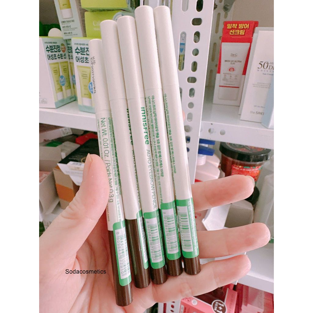 (CHÍNH HÃNG) CHÌ KẺ MÀY INNISFREE AUTO EYEBROW PENCIL