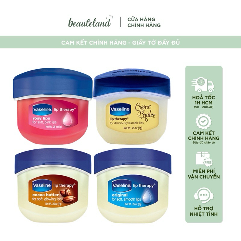 Sáp dưỡng môi Vaseline Lip Therapy 7gr