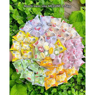  Thùng 2,5kg Bánh mochi kem sữa vị sầu riêng bơ việt quất đậu xanh khoai môn đậu nành xoài đào 