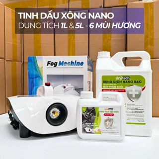 Dung Dịch Nano Bạc Diệt Khuẩn Tạo Khói Khử Mùi Ô Tô, Nhà Cửa, Tinh Dầu Xông Nano Bạc UNITECH