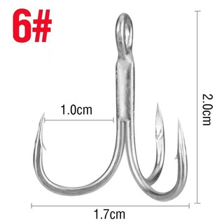 Lưỡi câu 3 tiêu bkk (combo 5 lưỡi)