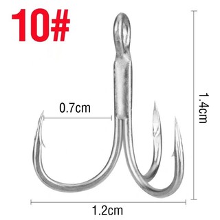Lưỡi câu 3 tiêu bkk (combo 5 lưỡi)