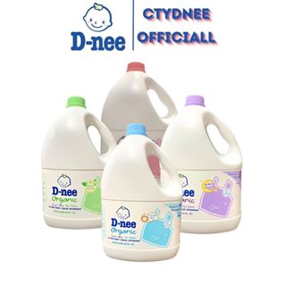 (TRỢ GIÁ) Nước giặt quần áo em bé Dnee 3000ml/1400ml - Nước Giặt Xả Cho Trẻ Em an toàn, !