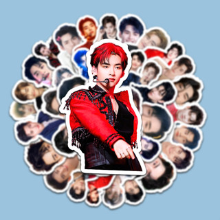 Sticker Gemini Hùng Huỳnh  FC Darling trang trí mũ bảo hiểm,guitar,ukulele,điện thoại,sổ tay,laptop