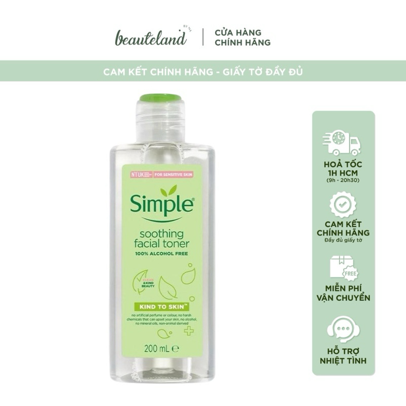 Toner Simple dành cho mọi loại da