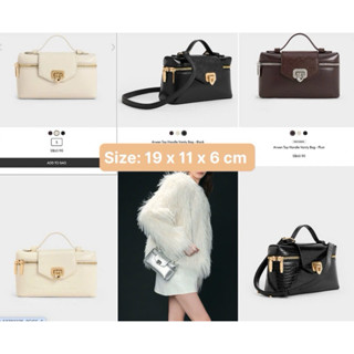 [🌹auth] Túi cốp cầm tay top handle bag CNKeith (CK2-50782376 )