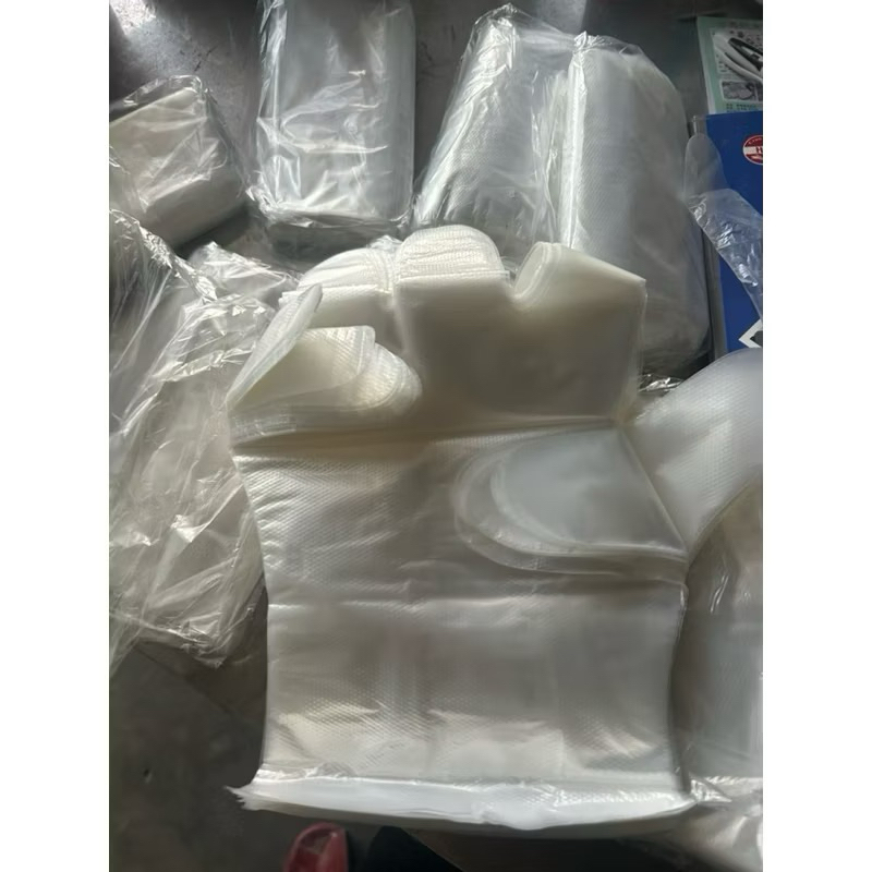 200g gang tay nilon siêu dai/100g(50-60 chiếc)găng tay dùng 1 lần