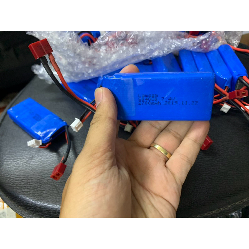 phụ kiện 2s 7.4 2500 mah cho xe điều khiển từ xa rc