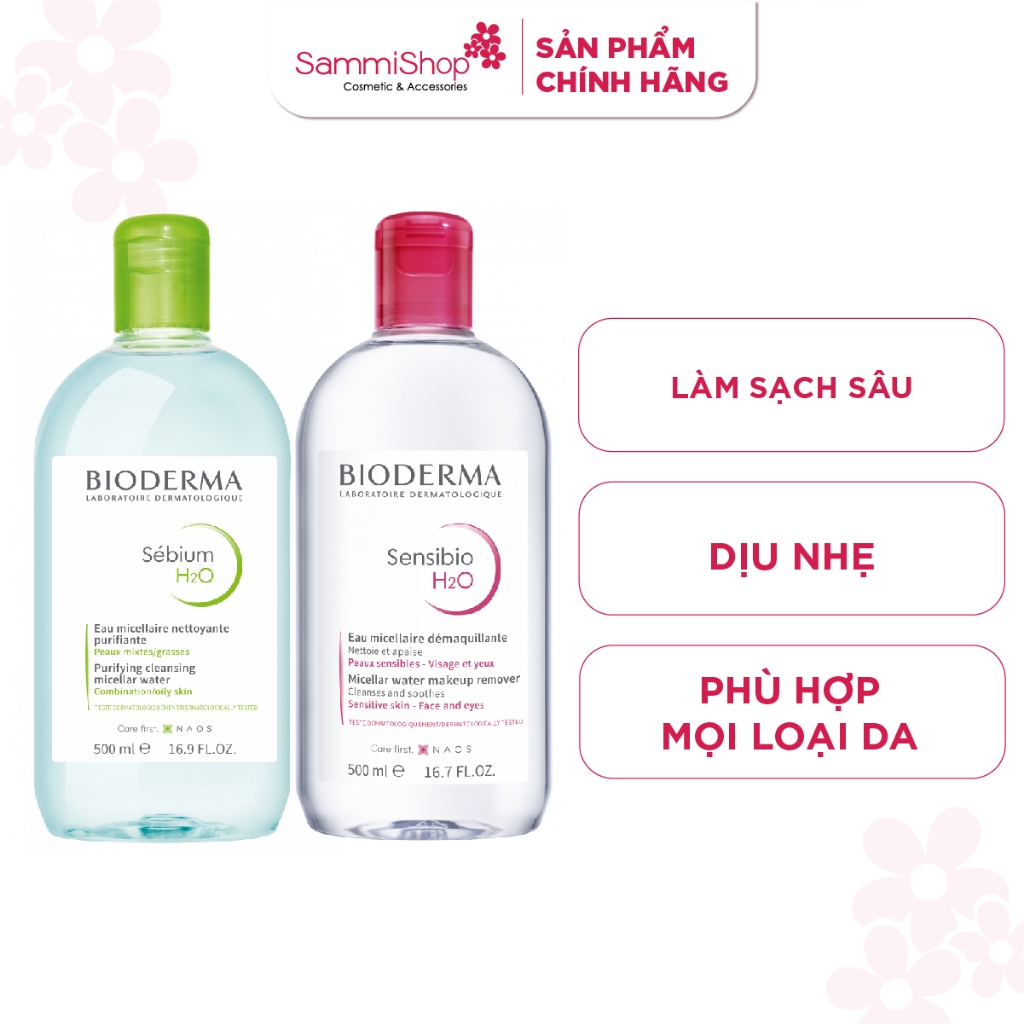 Bioderma Nước tẩy trang