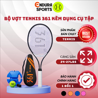 Bộ Vợt Tennis Đàn Hồi Tập Tại Nhà, Bộ Luyện Tập Cho Người Mới KÈM DỤNG CỤ TẬP
