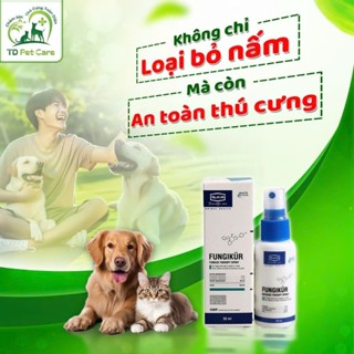 Lọ Xịt Dành Cho Chó Mèo Tiện Dụng Fungikur - Bình Xịt Dành Cho Thú Cưng