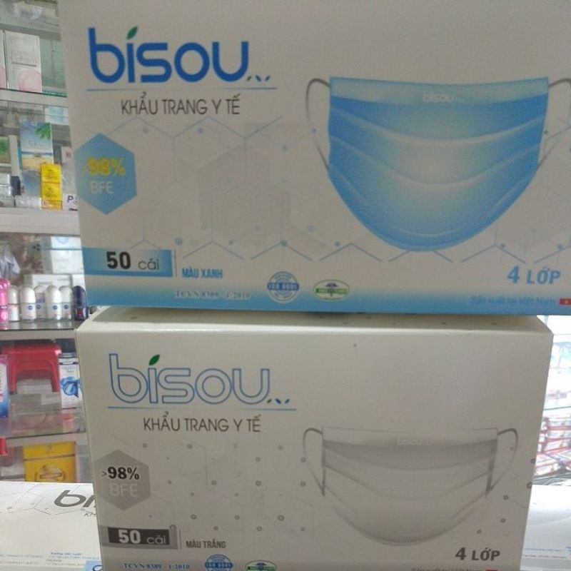 Khẩu trang y tế Bisou