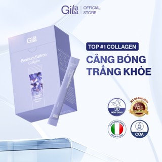   Gilaa x KOL  Bột Uống Collagen Cao Cấp Kết Hợp Saffron Gilaa  60 gói x 2g  