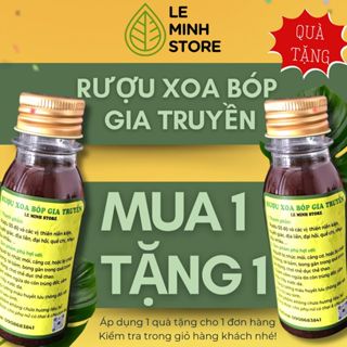 [Quà Tặng, Không Đặt] Thảo dược xoa bóp tăng sức bền cơ xương khớp, Dầu xoa bóp giảm đau nhức xương khớp Le Minh Storeàg