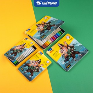  Bút chì 12 24 màu Colored Pencils - Thiên Long Colokit - Phiên bản Demon Slayer 